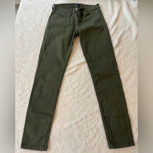 Banana Republic Olive Green Skinny Pants